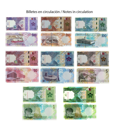 QAR - billetes