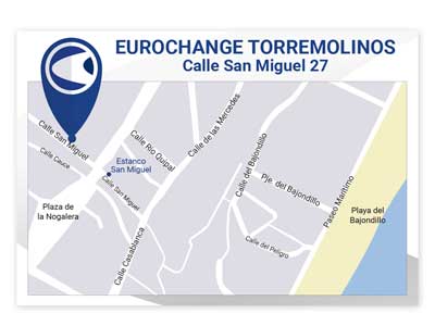 New currency exchange office in Torremolinos, Malaga