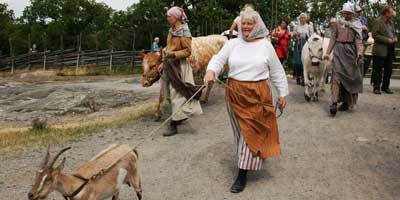 Museo Skansen al aire libre - Estocolmo, Suecia