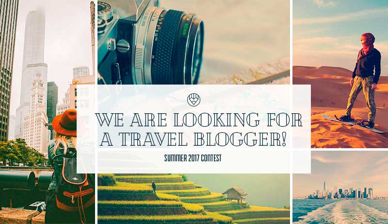 We are looking for a travel blogger
