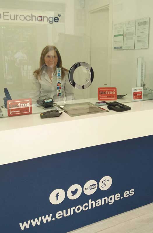 Innova Tax Free services at Eurochange Torremolinos