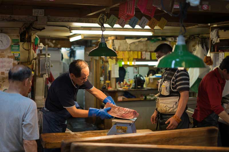Mercado del pescado, Tokio