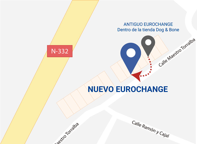 Nueva oficina Eurochange en La Zenia