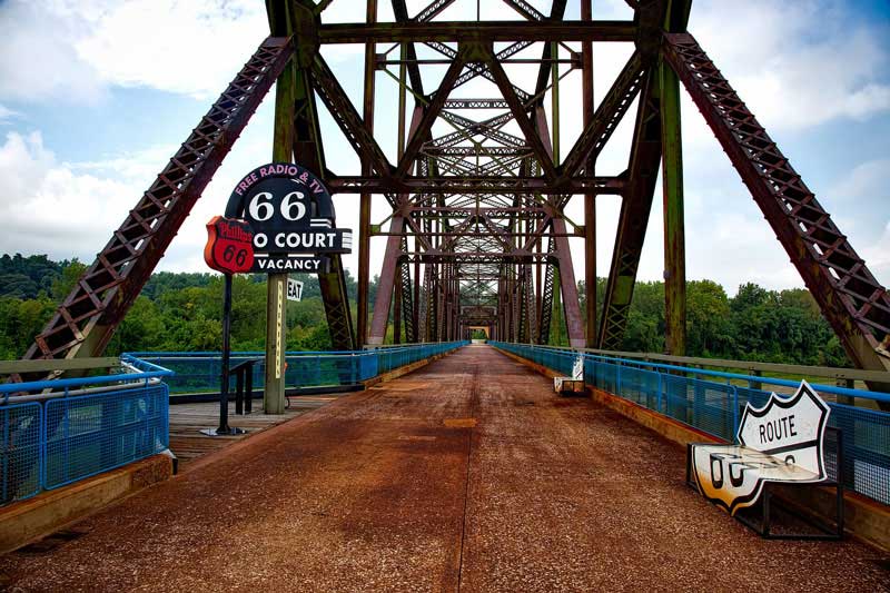 Puente en la Ruta 66, Estados Unidos