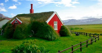 Casa de campo en Islandia