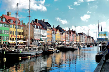 Canal de Nyhavn Copenhague