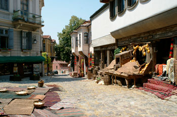 Casco Antiguo de Plovdiv en Bulgaria