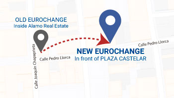 New location of Eurochange Torrevieja