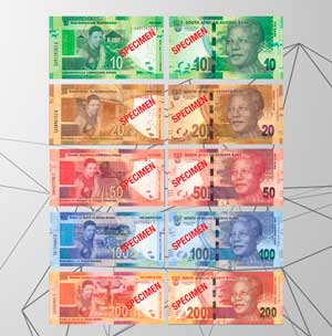 Commemorative banknotes of South African Rand