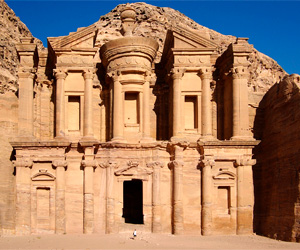 Ciudad de Petra en Jordania