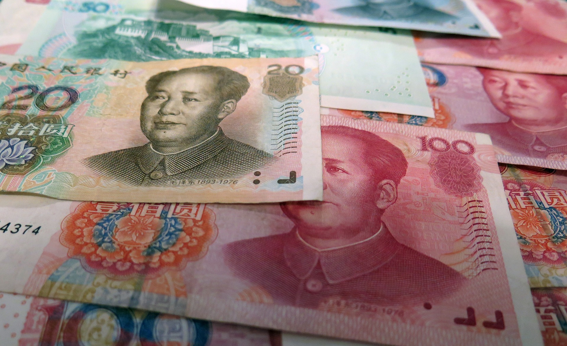 Chinese Yuan notes Chinese Yuan notes